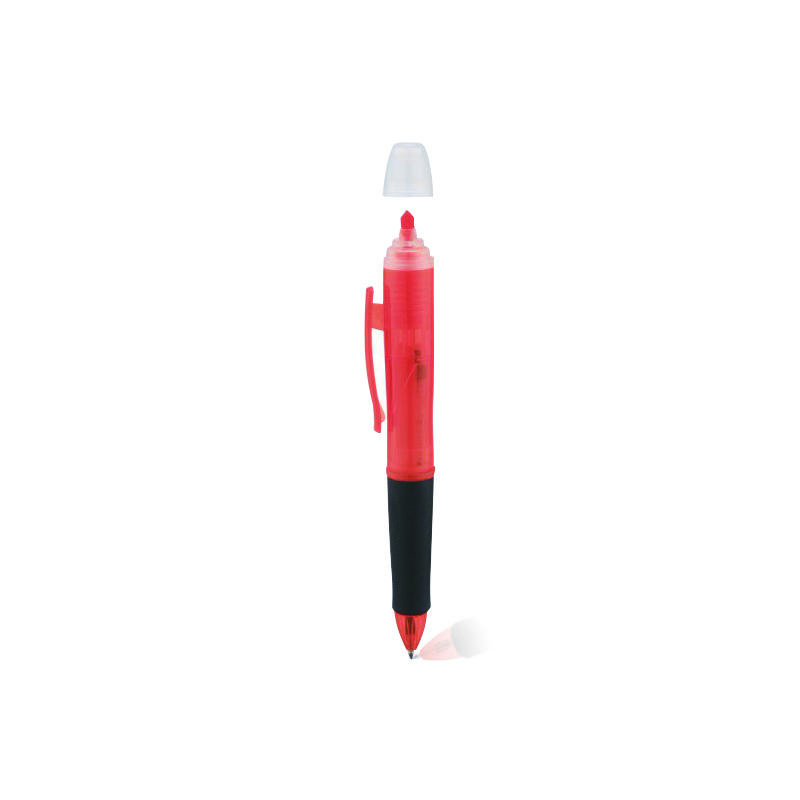 3 Color Ball Pen With Highlighter SGH2631