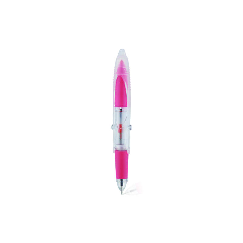 3 Color Ball Pen With Highlighter SGH2831