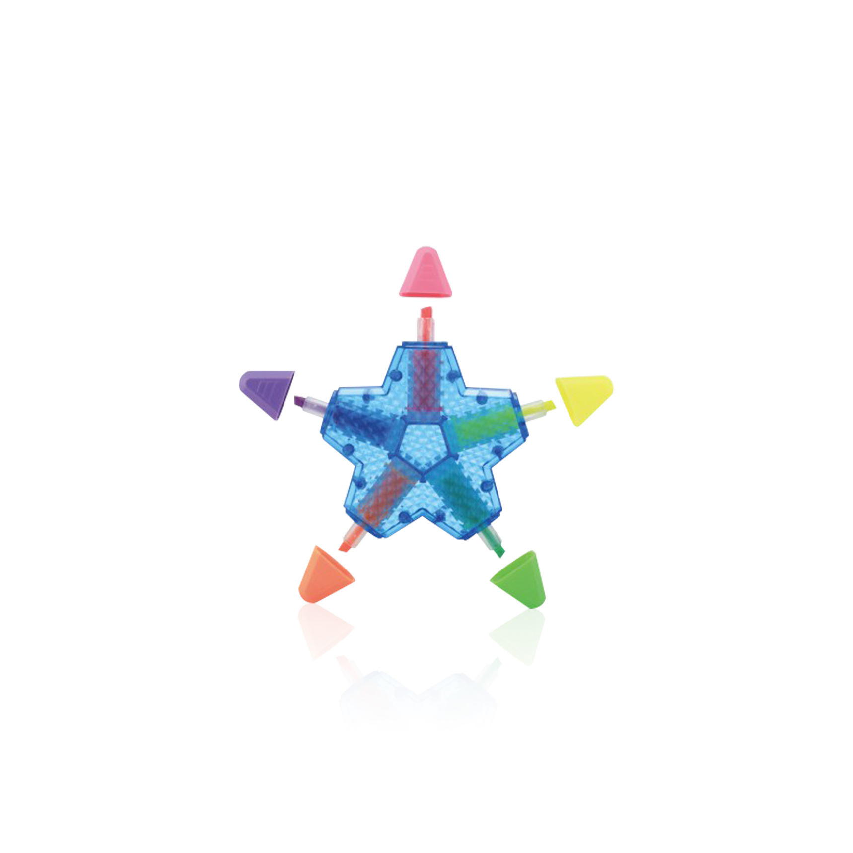 Colorful Five-pointed Star Highlighter